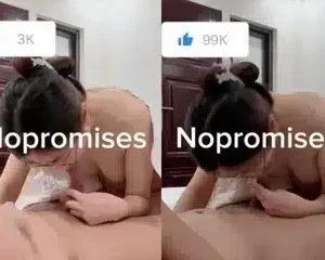 Em teen tri thức đeo kính mút cu bạn trai siêu nuột